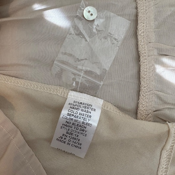 CHICSOUL Free To Wander Dress - Stone,  1X - Picture 7 of 9